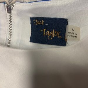 Just Taylor size 6 dress with pockets